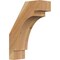 Ekena Millwork 4"W x 10"D x 14"H Merced Rough Sawn Knee Brace, Western Red Cedar BRC04X10X14MRC00RWR - alternate 1